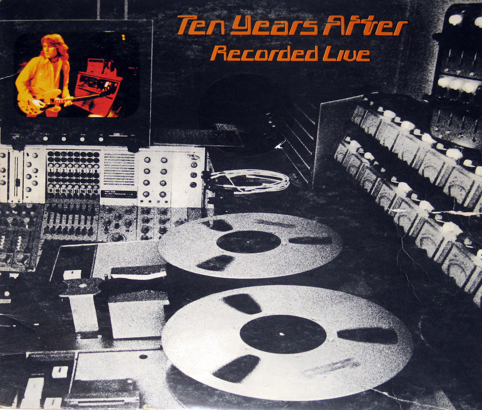 TEN YEARS AFTER - Recorded Live (German Release) album front cover vinyl record